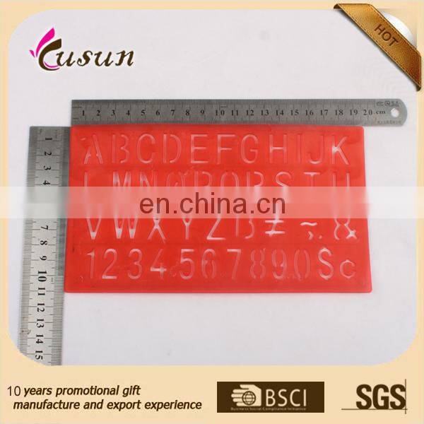 Plastic painting stencil painting template