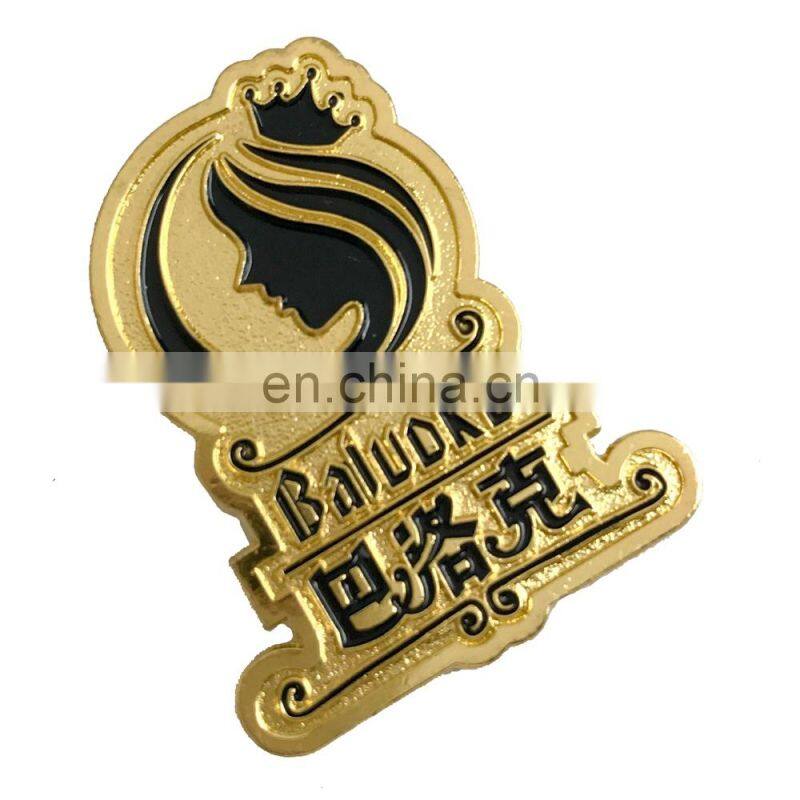 hard enamel pin custom school metal uniform security badge