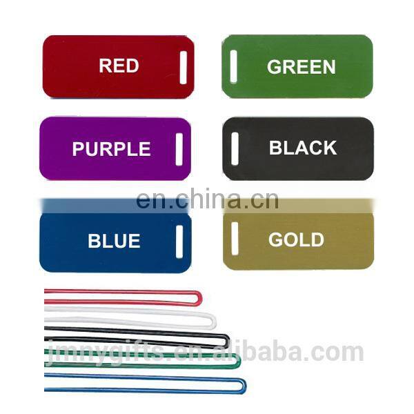 Logo Customized Engraved Luggage Tags