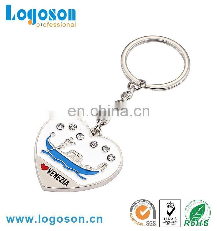 Custom printed carabiner key chain colorful keychain