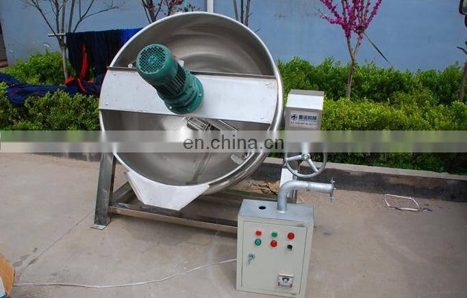 industrial cooking pots interlayer boiler jacket kettle cooker sugar melting machine
