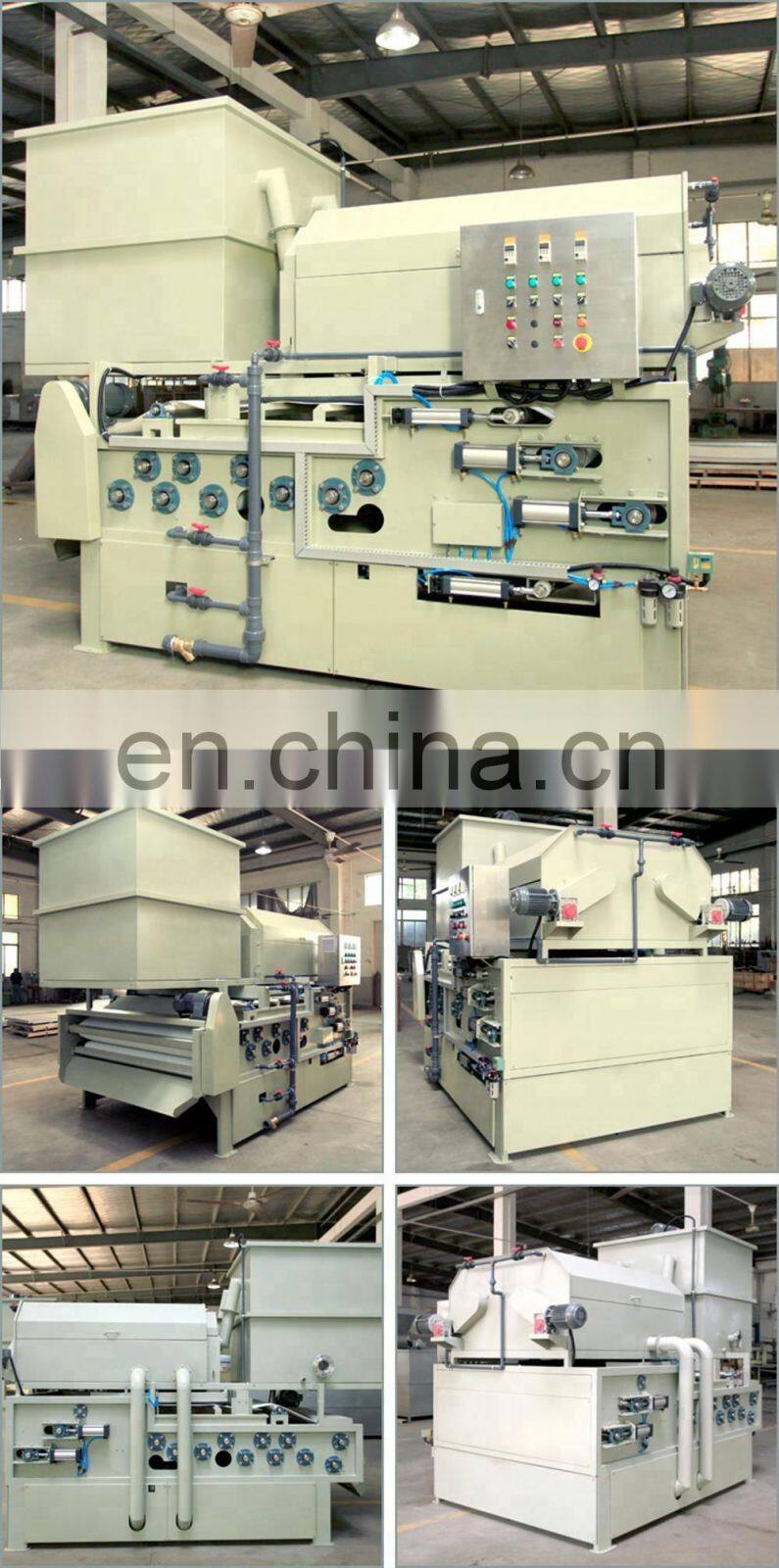 Small Belt Filter Press For Mud Slurry Dewatering