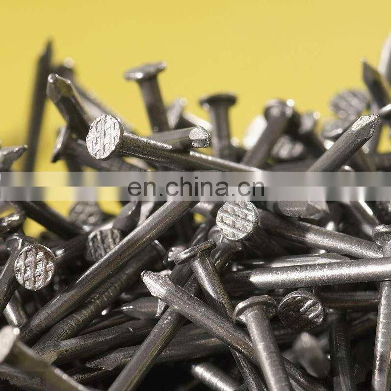 Any Head Diameter and any Shank Diameter polished or galvanized common iron nails