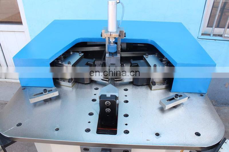 aluminium corner cleat LZJ-02 curtain making machinery machine hydraulic