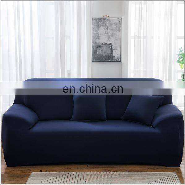 2020 Slipcovers Sectional Elastic Stretch Love seat Couch Cover L shape Protective Spandex Sofa Cover for Living Room