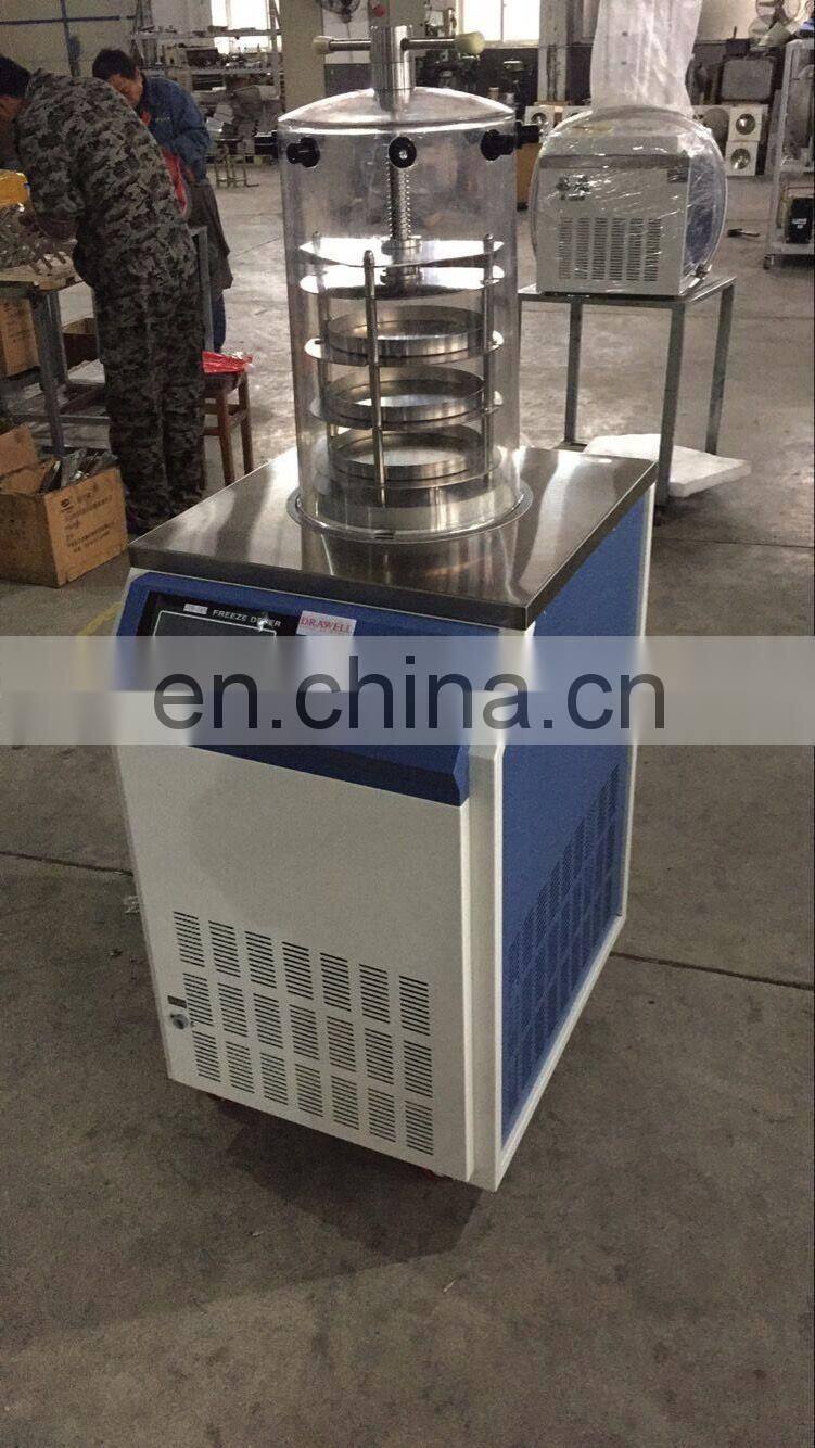 DW-18N Lyophilizer/ Vertical freeze - drying machine with Multi-Manifolds