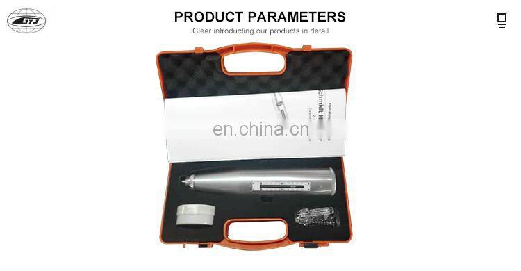 Durable non destructive testing rebound hummer of concrete