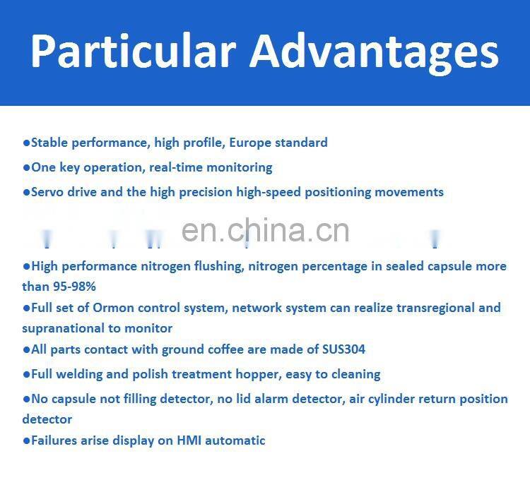 Shanghai manufacture nespresso filling sealing machine