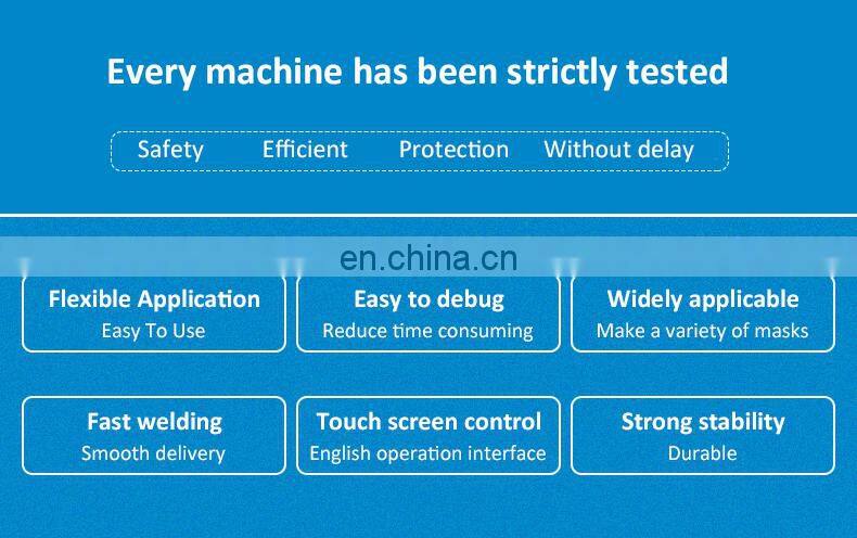 Max Speed 150 Pcs/Min Factory Full Automatic Face Mask Making Machine Automatic Mask Machine Surgical Face Mask Machine