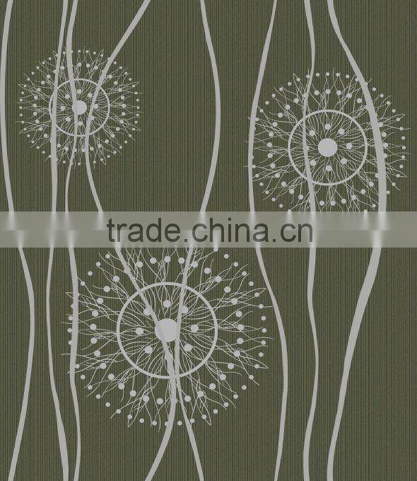 new arrival design wall covering for hotel flocage papier peint