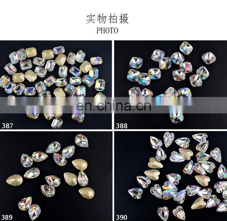 wholesales AB rhinestones with different shapes nail art decoration
