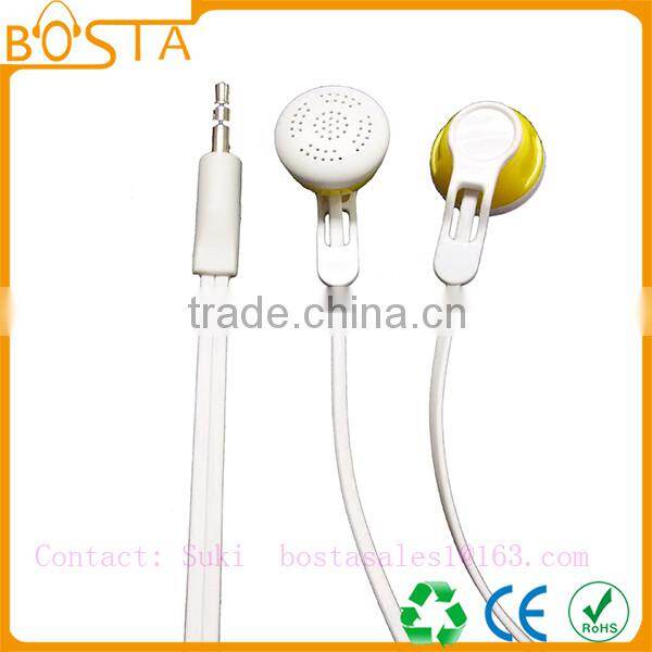 China supplier mobile accessories stereo cheap earphone with microphone