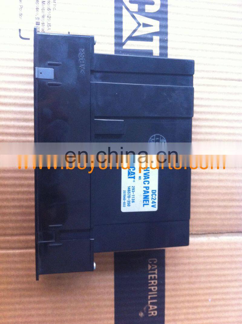 320D excavator air condition panel control box 293-1136