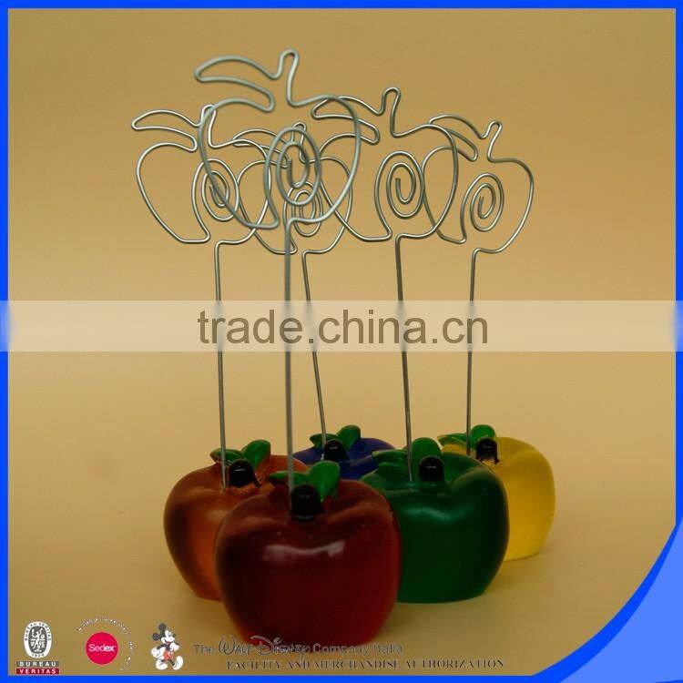 Apple design memo clip business card holder
