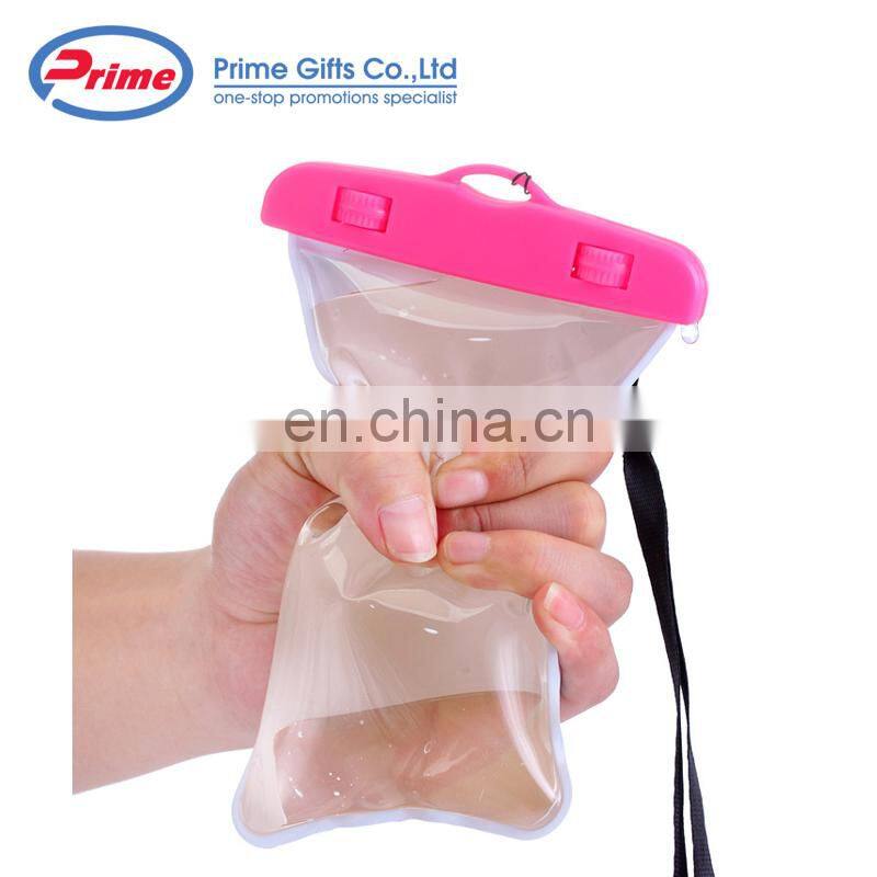 2021 Fashion PVC Mobile Phone Cartoon Waterproof Bag for Promotions