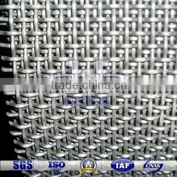 Q235 low carbon steel wire crimped wire mesh