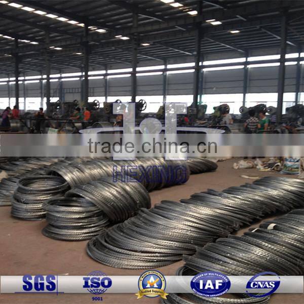 Hot Dipped Galvanized Flat Razor Wire Factory Price