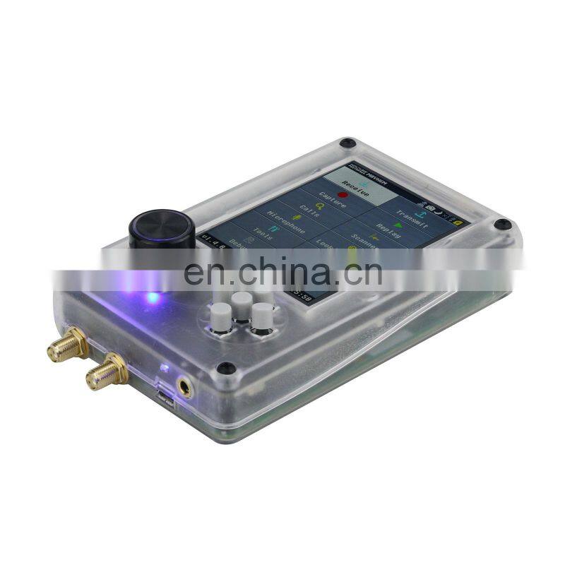 HackRF One + Plastic Shell Assembled + Antenna + USB Cable + 3.2" LCD Upgraded PortaPack H2