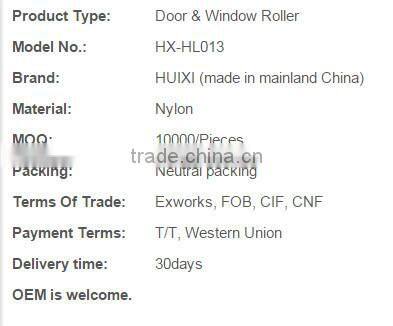 HL013 cheap good quality roller wheel