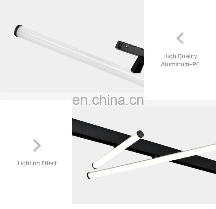 HUAYI Wholesale Price Modern Linear Lamp Living Room 6w 12w LED Magnetic Track Light