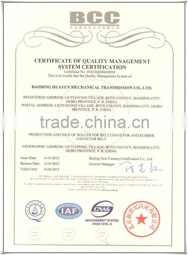 Customized flexible roller conveyor for airport used