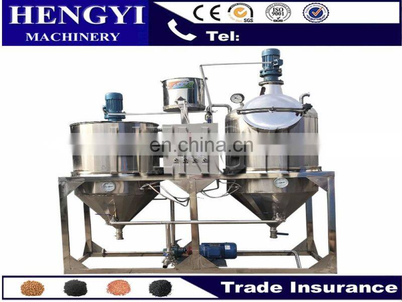 JL-800 small scale edible oil refinery/mini crude oil refinery machine