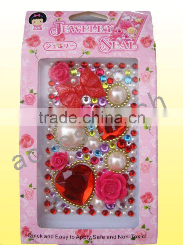 2011 Lovely mobile phone sticker