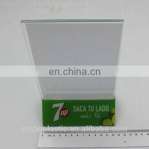 Plastic Table Stand Menu Holder Table Tent