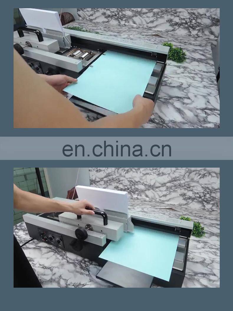 a4 high speed good quality book binding machine