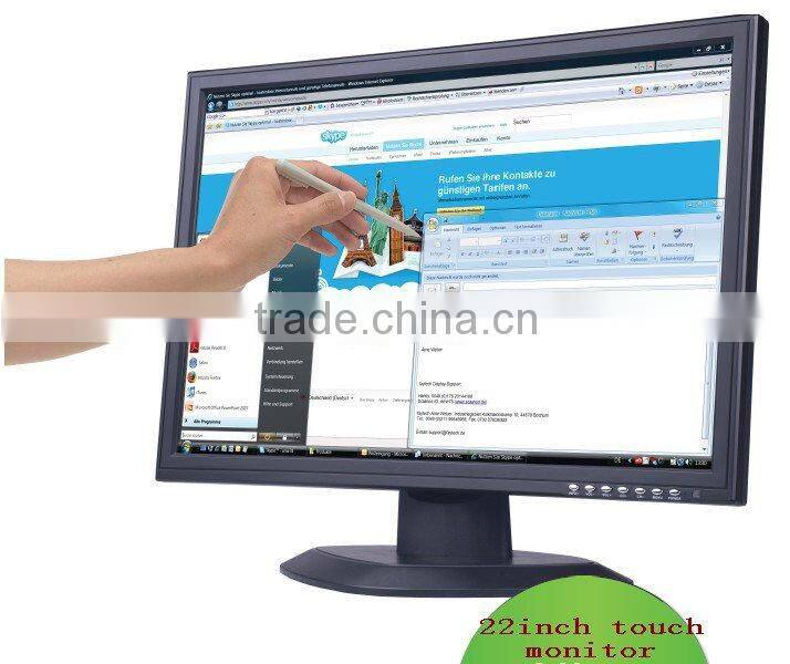 Waterproof 22Inch TFT LCD Stand Touch Screen Monitor