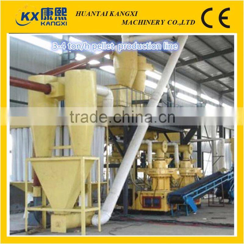 6-12mm diameter type wood sawdust pellet or briquette making machine with CE certificate hot exported to India