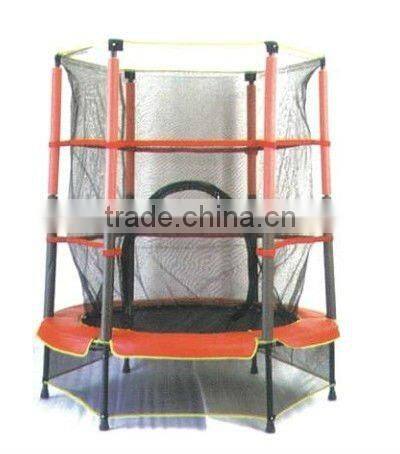 Fashion Single Bungee Jumping trampoline with Safety Net