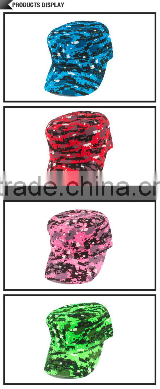 2015 custom good quality qingdao cap legionnaire cap with camo