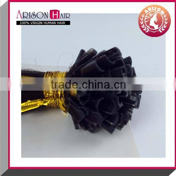 Hot Sell HumanVirgin Hair U-tip natural hair extensions