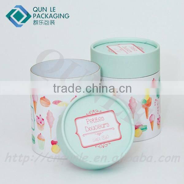 Wholesale Cylindrical Zhenlong Candle Box with Custom Printing