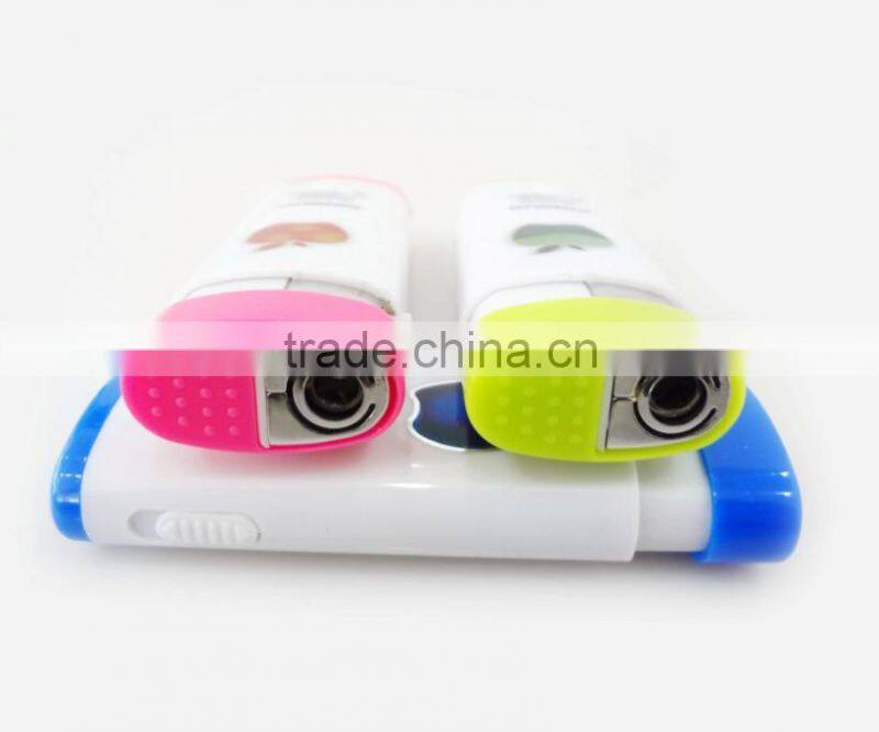 logo print rechargeable electric windproof cigarette lighter china lighter factories