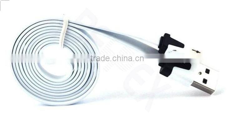 Best Quality Flat Noodle Mobile Micro Phone USB Charger Cable