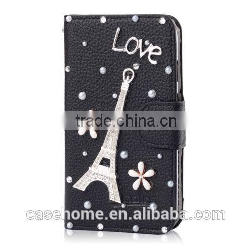 Girls Flip Cover for Samsung Galaxy Core Prime Diamond Case