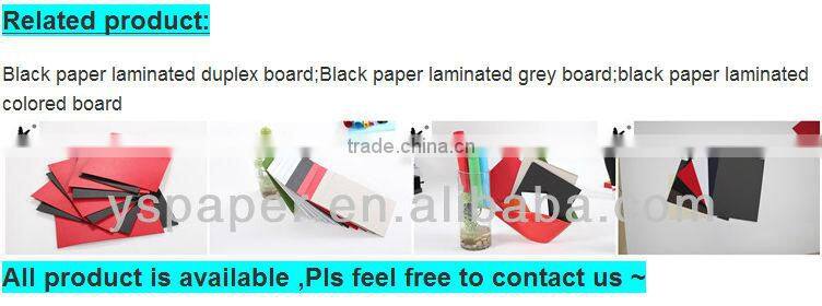 200gsm black roofing paper for jeans black label paper