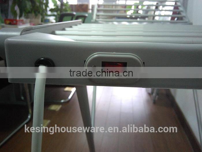 Indoor Usage Folding Space Aluminums Bath Rack For Towel
