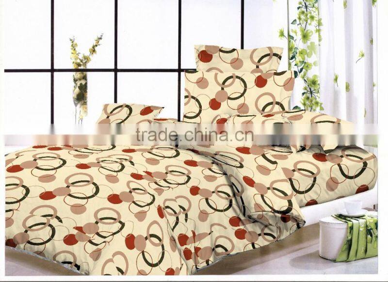 microfiber fabric 100%polyester printed fabric/brushed soft handle fabric for bed sheets mattress cover