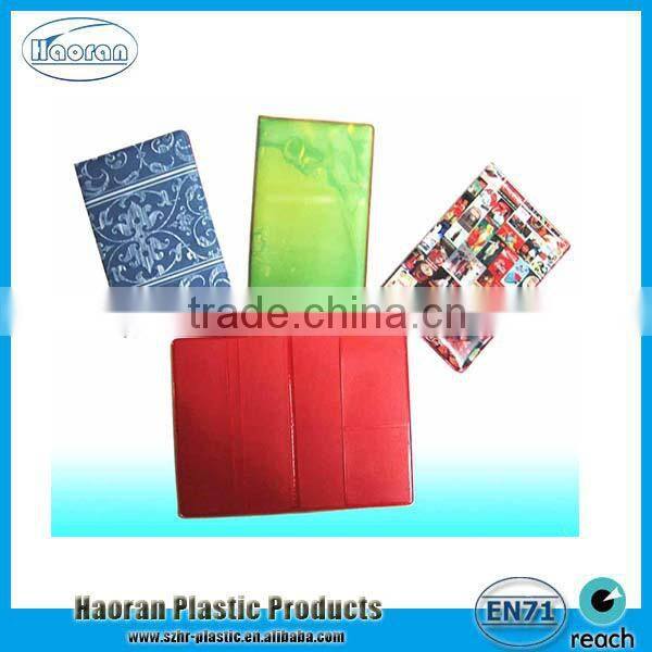New Arrival Plastic PVC Passport cover