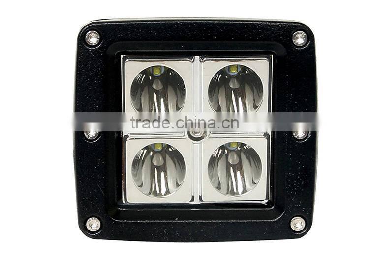 12w 12v 3 inch auto cree led work light