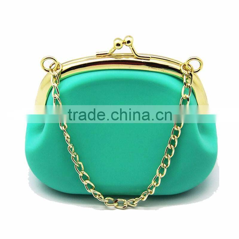 Womens Wallet Card Holder Silicone Coin Purse Clutch Handbag