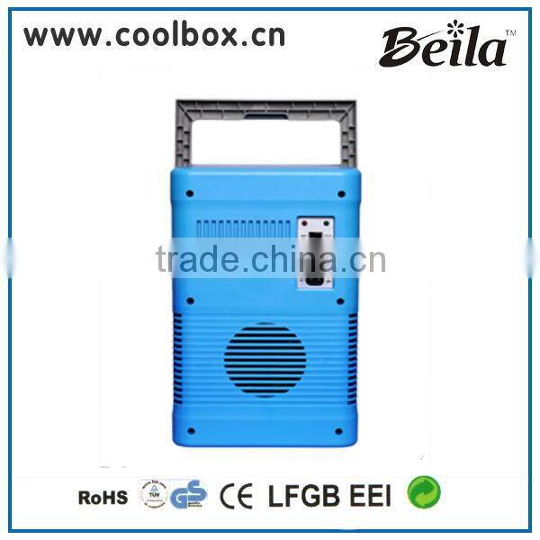 china supplier 8 liters portable mini icebox for car,cheap cooler&warmer box