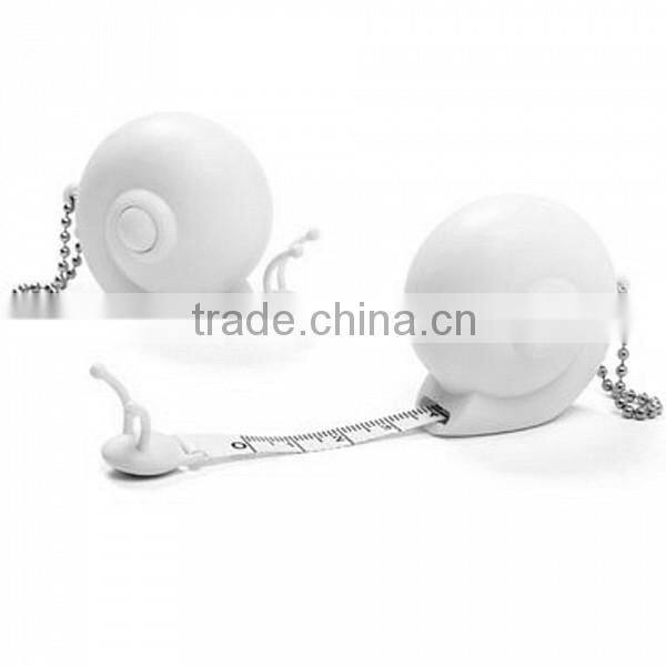 Smile Promotional Gift Mini Snial Measuring Tape