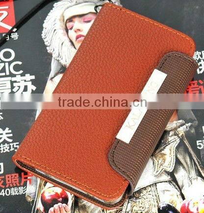 Book Leather Case Cover for iPhone 4S 4