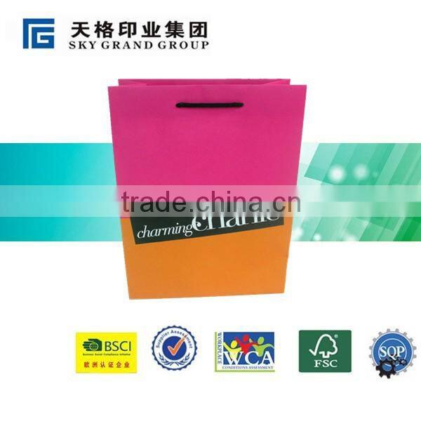 recycle paper bag, eco-friendly pakcaging paper bag, shopping paper bag