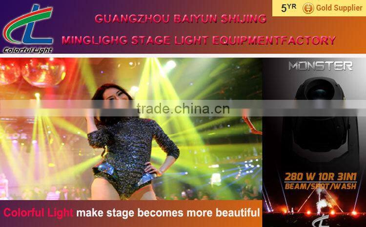 High Quality Professional Stage Light Show Color Strobe Effect 132w 2r Beam Spot Scanner