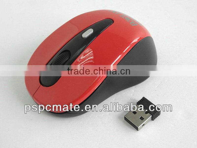 2.4G Wireless Optical Mouse Set with DPI Switch NANO receiver